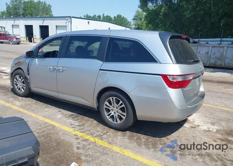 2012 Honda Odyssey Ex z USA, uszkodzony, nr VIN 5FNRL5H42CB032229